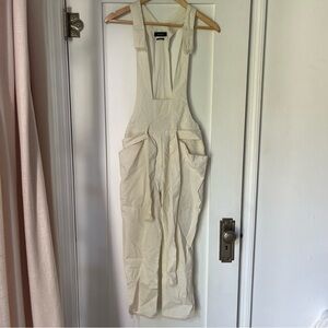 Isabel Marant White linen overalls